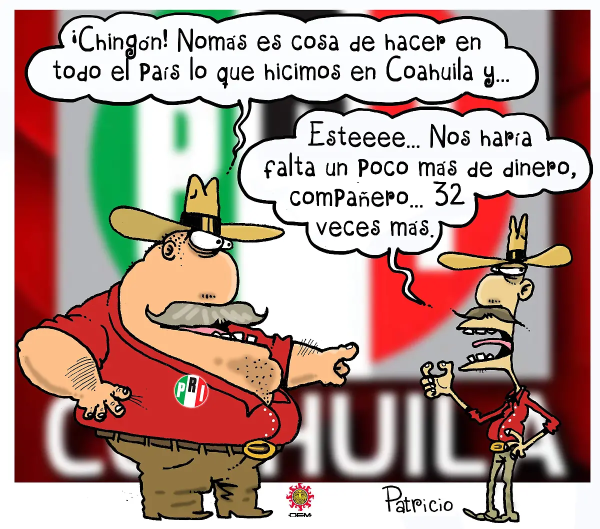 cartón PATRICIO