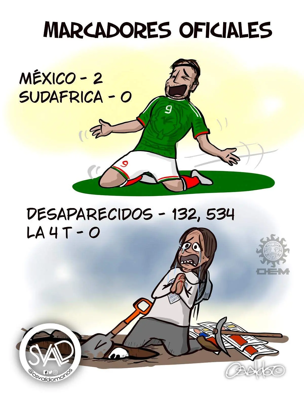 cartón OSVALDO