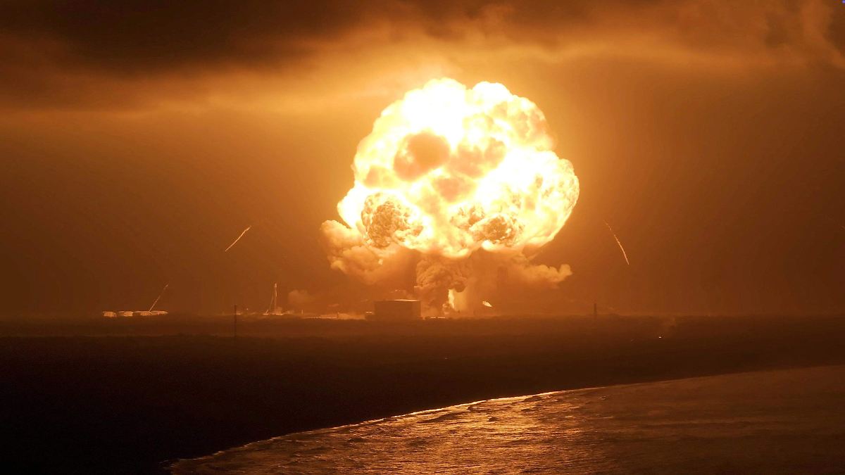 EXPLOSIÓN DE BLUE ORIGIN GOLPEA A LA NASA