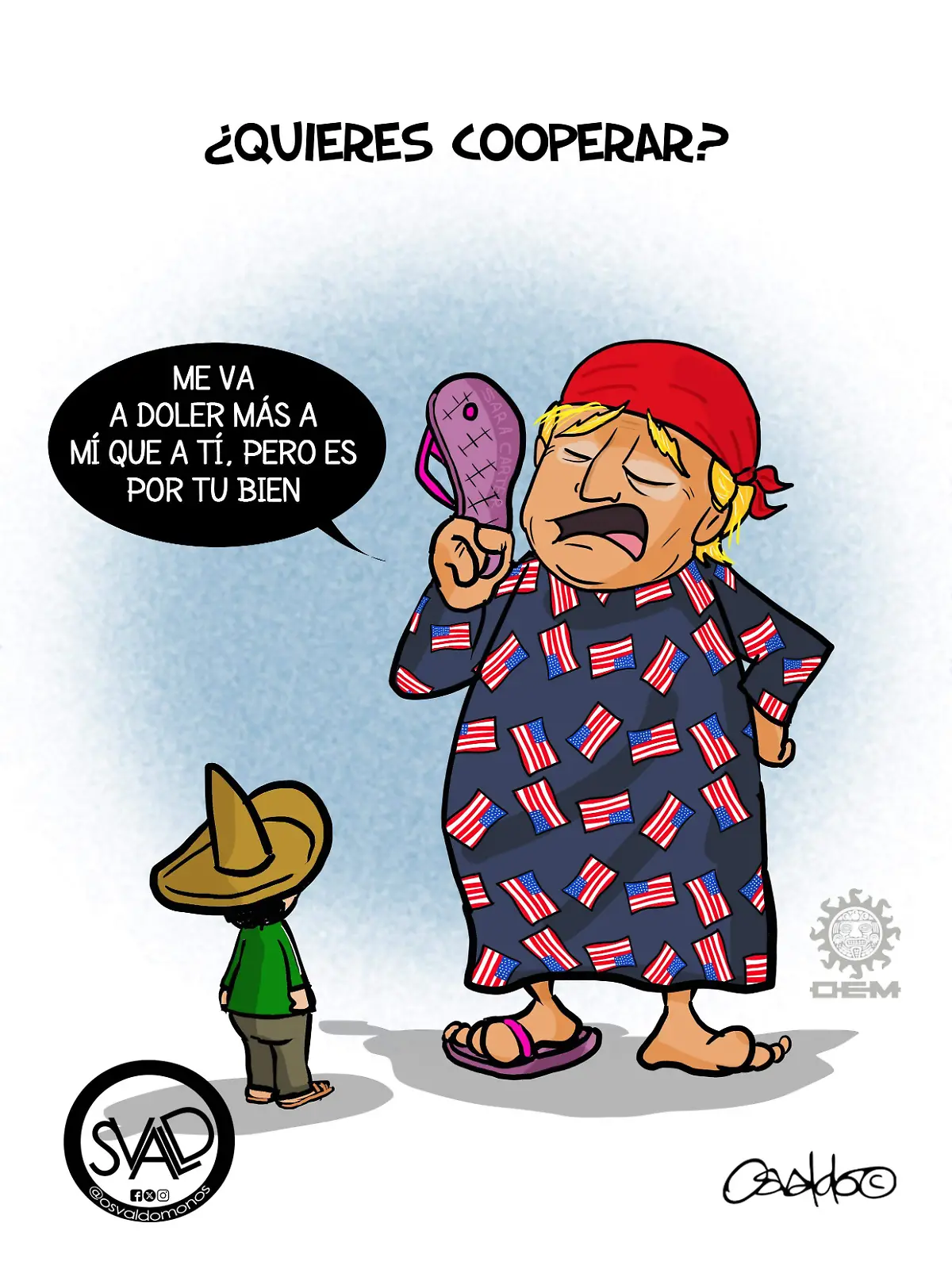 cartón OSVALDO 