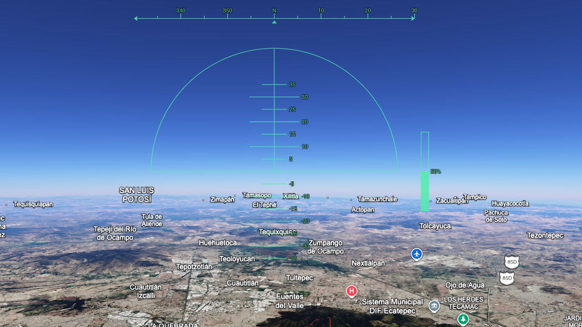 GOOGLE EARTH TE LLEVA A VOLAR