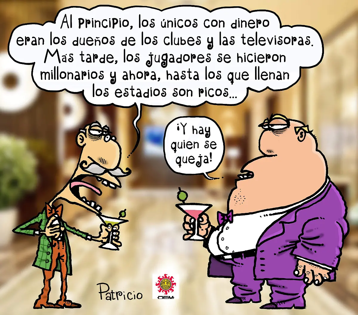 cartón PATRICIO
