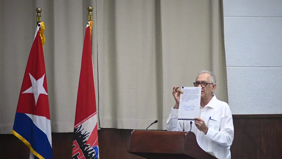 Carta Raúl Castro