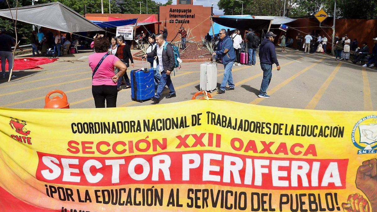 SECCIÓN 22 LEVANTA PARO EN OAXACA