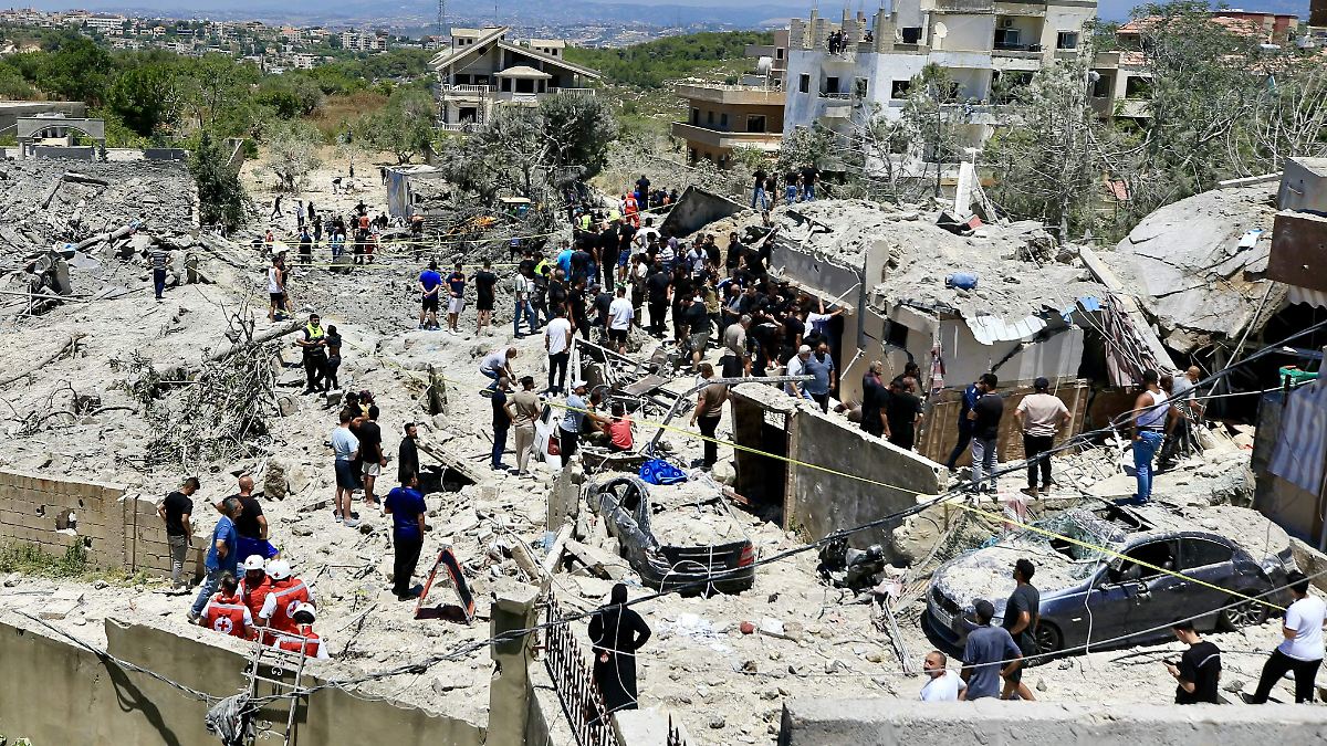 ISRAEL ROMPE TRAS LA FIRMA: ATACA LÍBANO