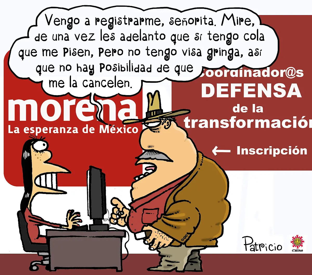 cartón PATRICIO