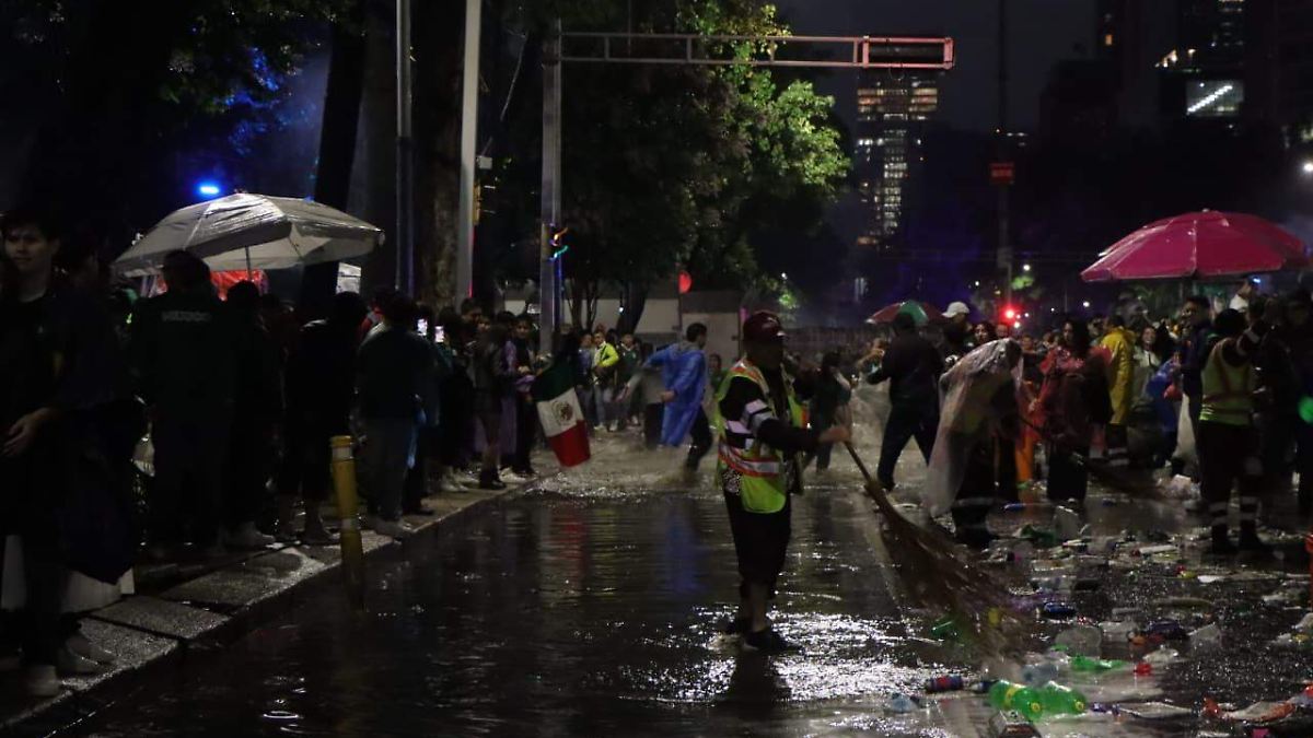 BELLAS ARTES, UN BASURERO POST-PARTIDO