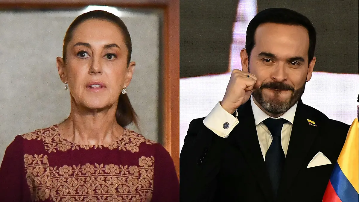 Sheinbaum y De la Espriella