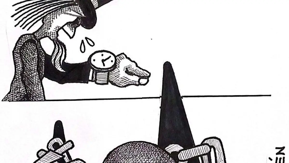 carton Rubén NO LLEGA EL ROCHA MOYA