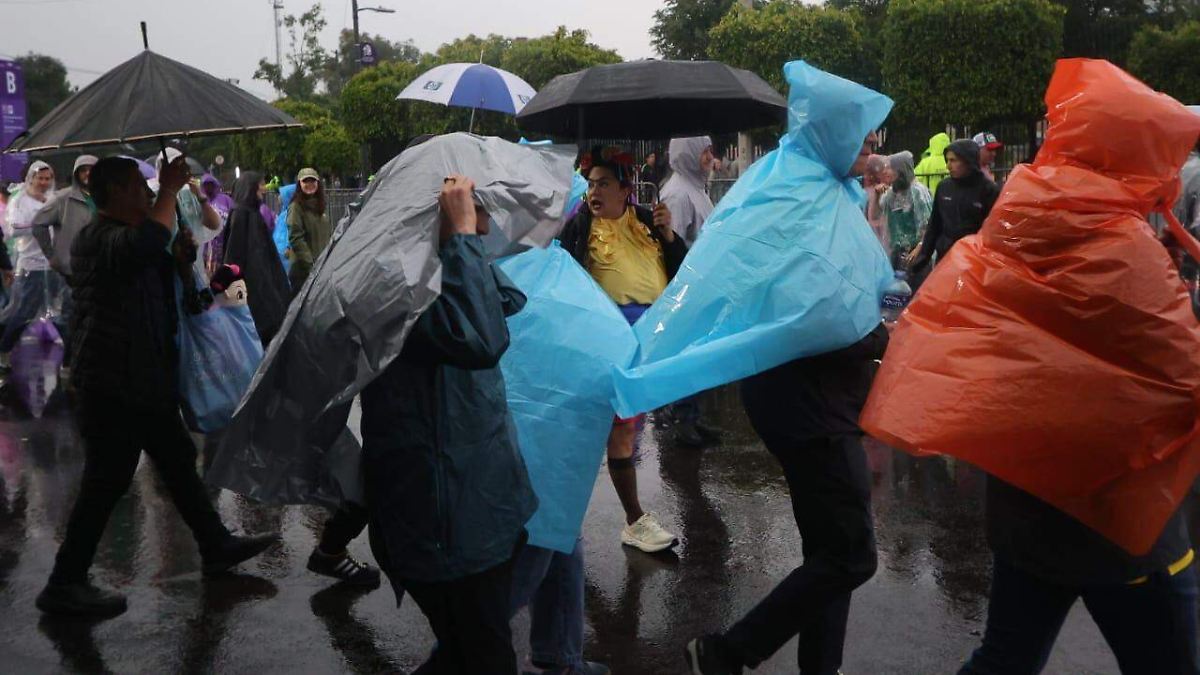 LLUVIA AZOTA AFICIONADOS EN EL PALACIO DE LOS DEPORTES