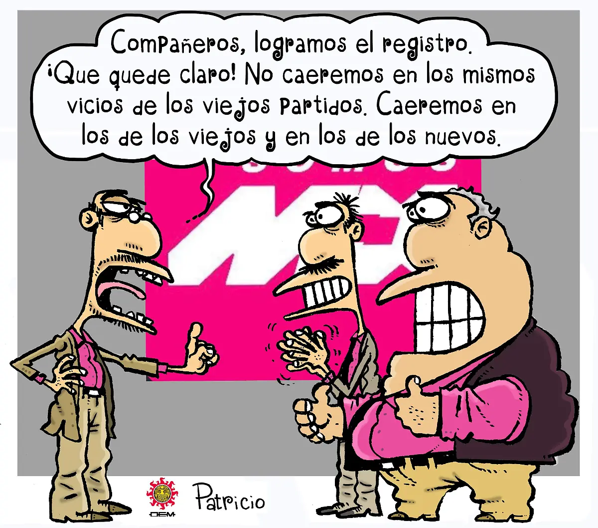 cartón PATRICIO