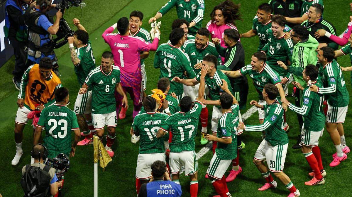 LLUVIAS AMENAZAN PARTIDO MÉXICO VS INGLATERRA