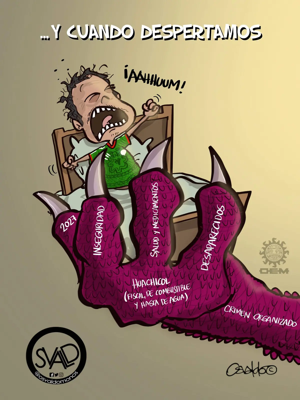 cartón OSVALDO
