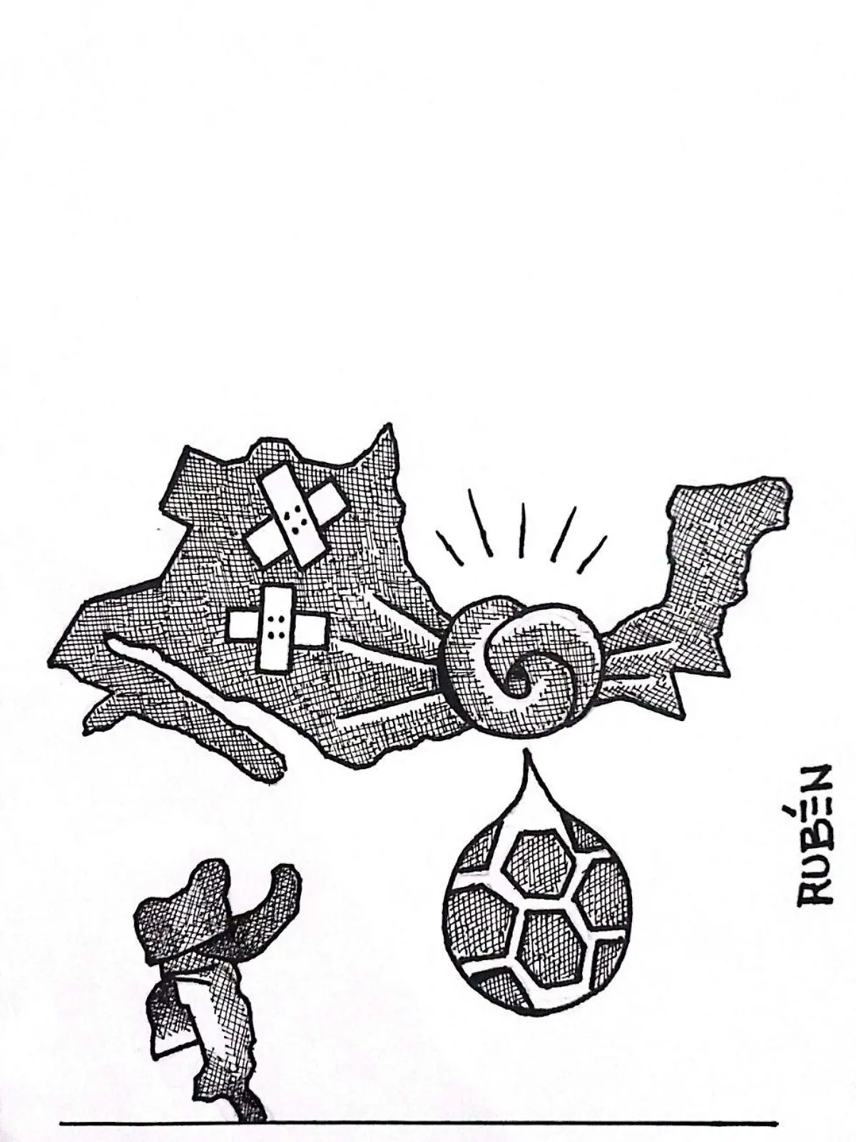 cartón RUBEN '' TODO POR NADA