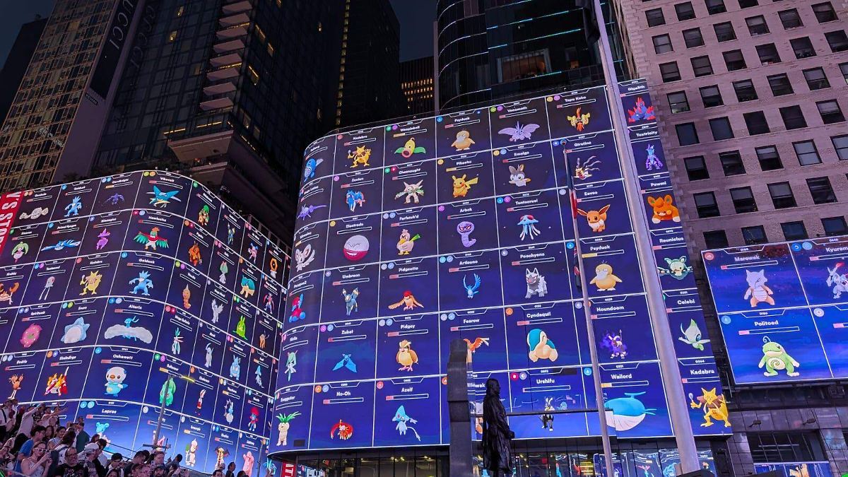 POKÉMON GO DESATA CAOS EN TIMES SQUARE