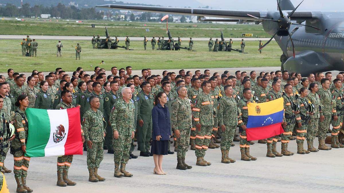 MISIÓN MEXICANA EN VENEZUELA CONCLUYE: RESCATAN DOS PERSONAS Y DOS PERROS