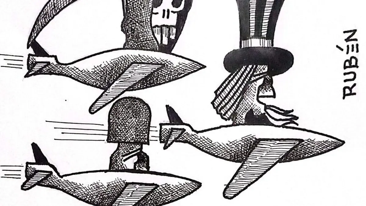 cartón Rubén A DÓNDE IRÁN