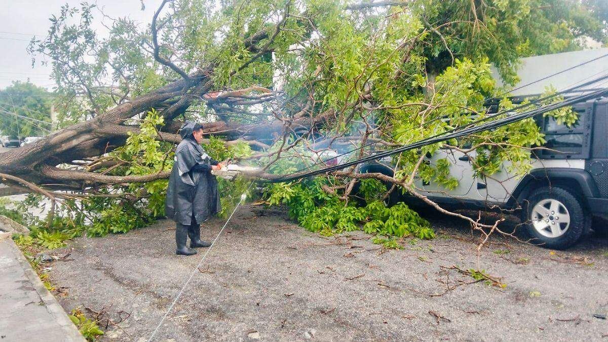 TORMENTA DESATA CAOS EN YUCATÁN