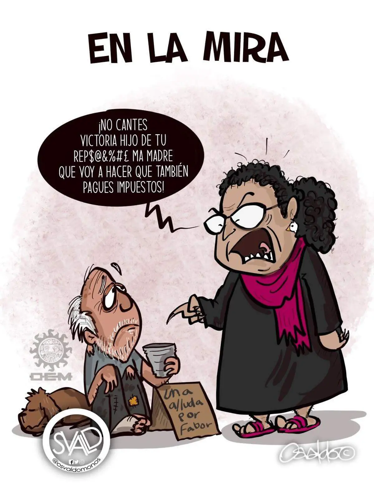 cartón OSVALDO