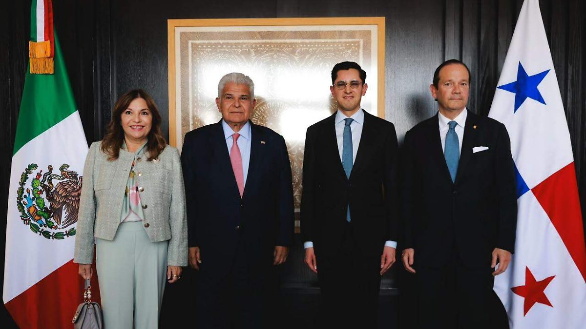 SHEINBAUM RECIBE A PRESIDENTE PANAMEÑO; BUSCA IMPULSAR COMERCIO