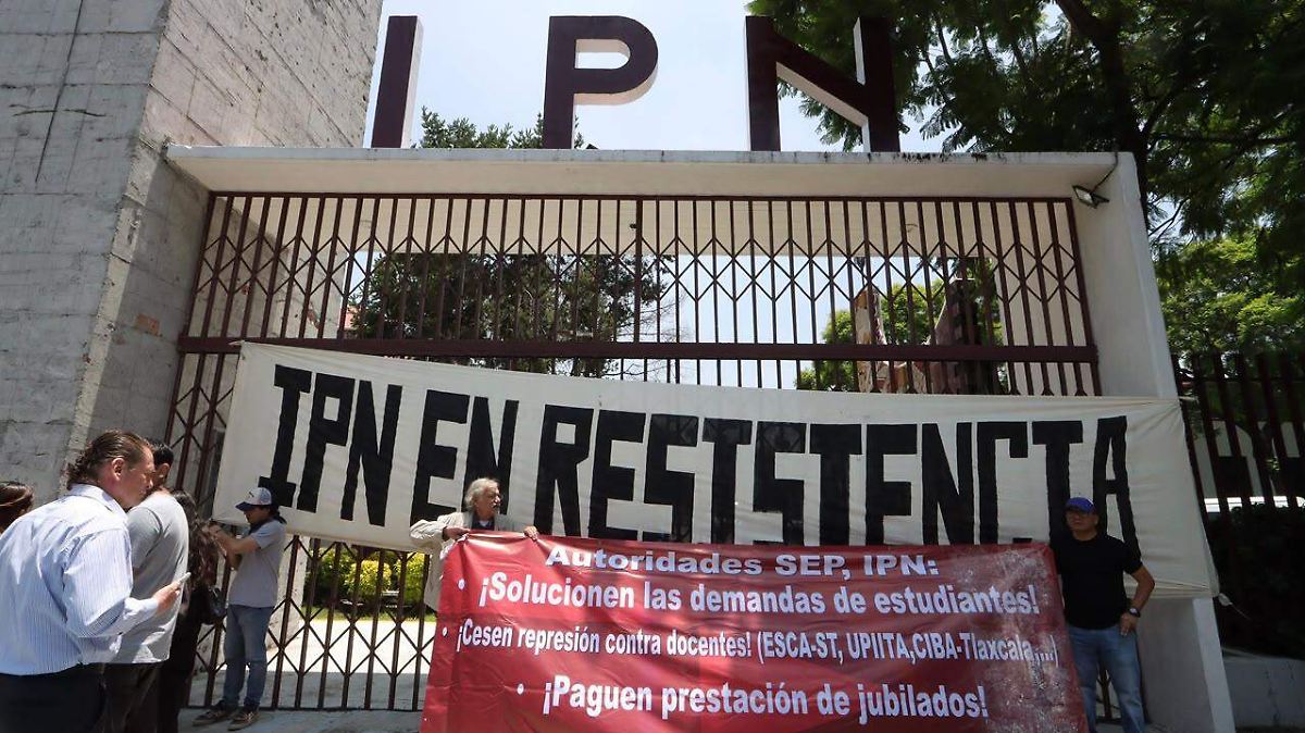 IPN EN CAOS: ESTUDIANTES RECHAZAN CLASES HASTA QUE SE RESUELVAN DEMANDAS