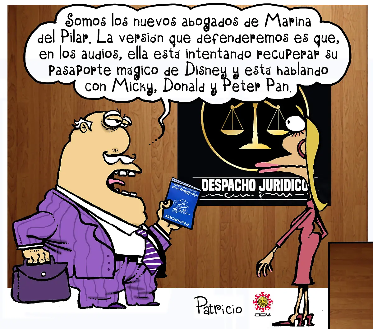 cartón PATRICIO