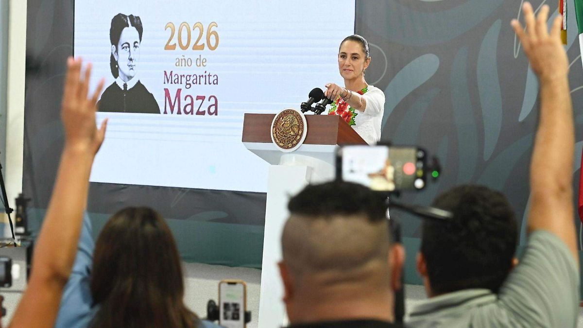 SHEINBAUM NIEGA PERSECUCIÓN POLÍTICA; DEFIENDE CAPTURA DE EXGOBERNADOR