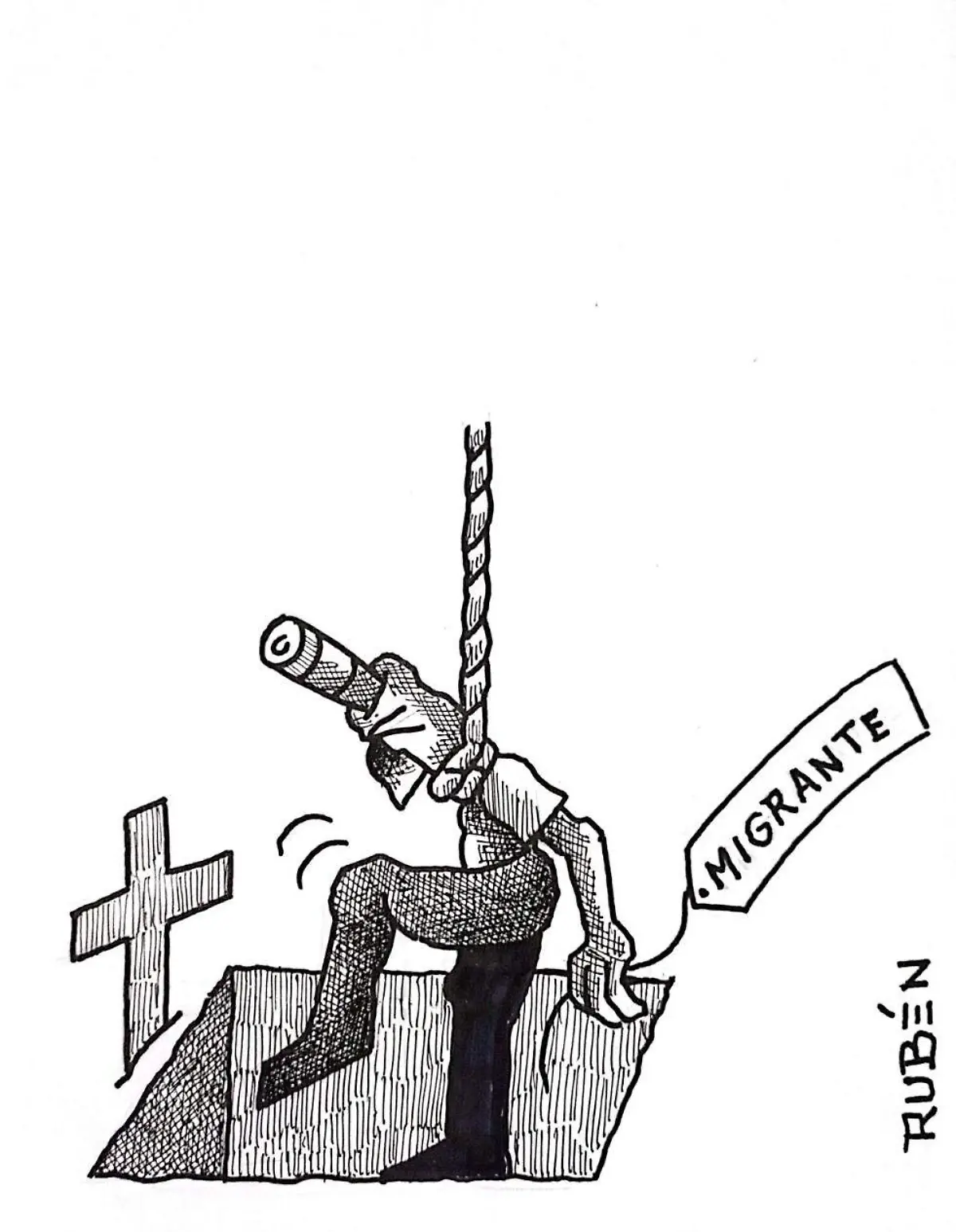 carton Rubén HOMICIDIOS A LA BAJA