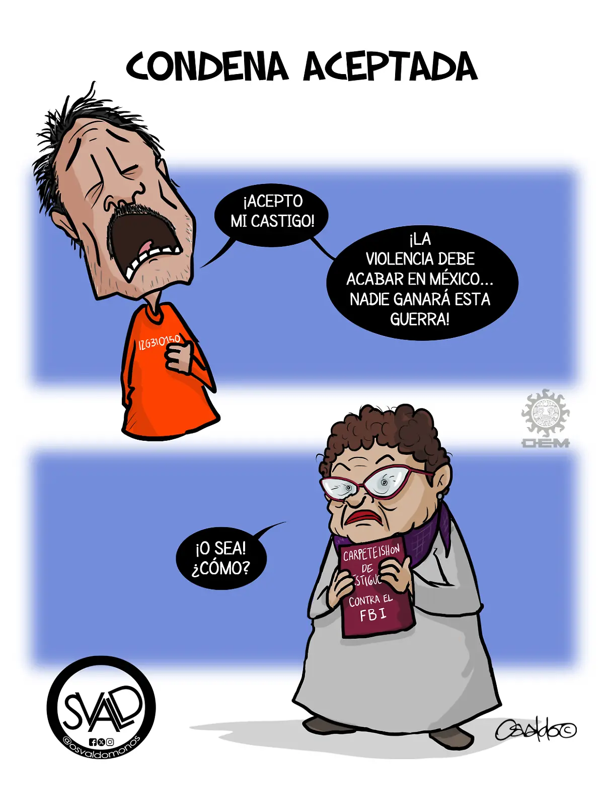 cartón OSVALDO