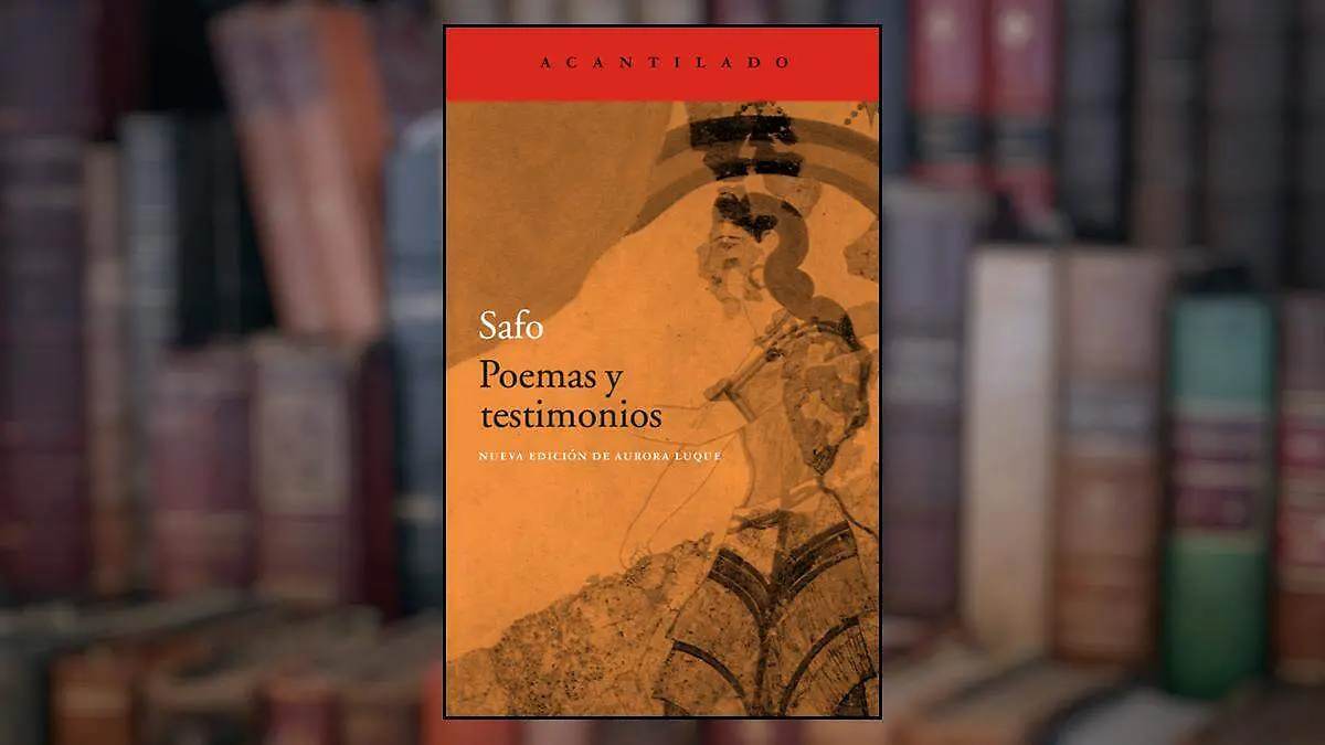 LIBRO SAFO POEMAS Y TESTIMONIOS cortesia acantilado 1
