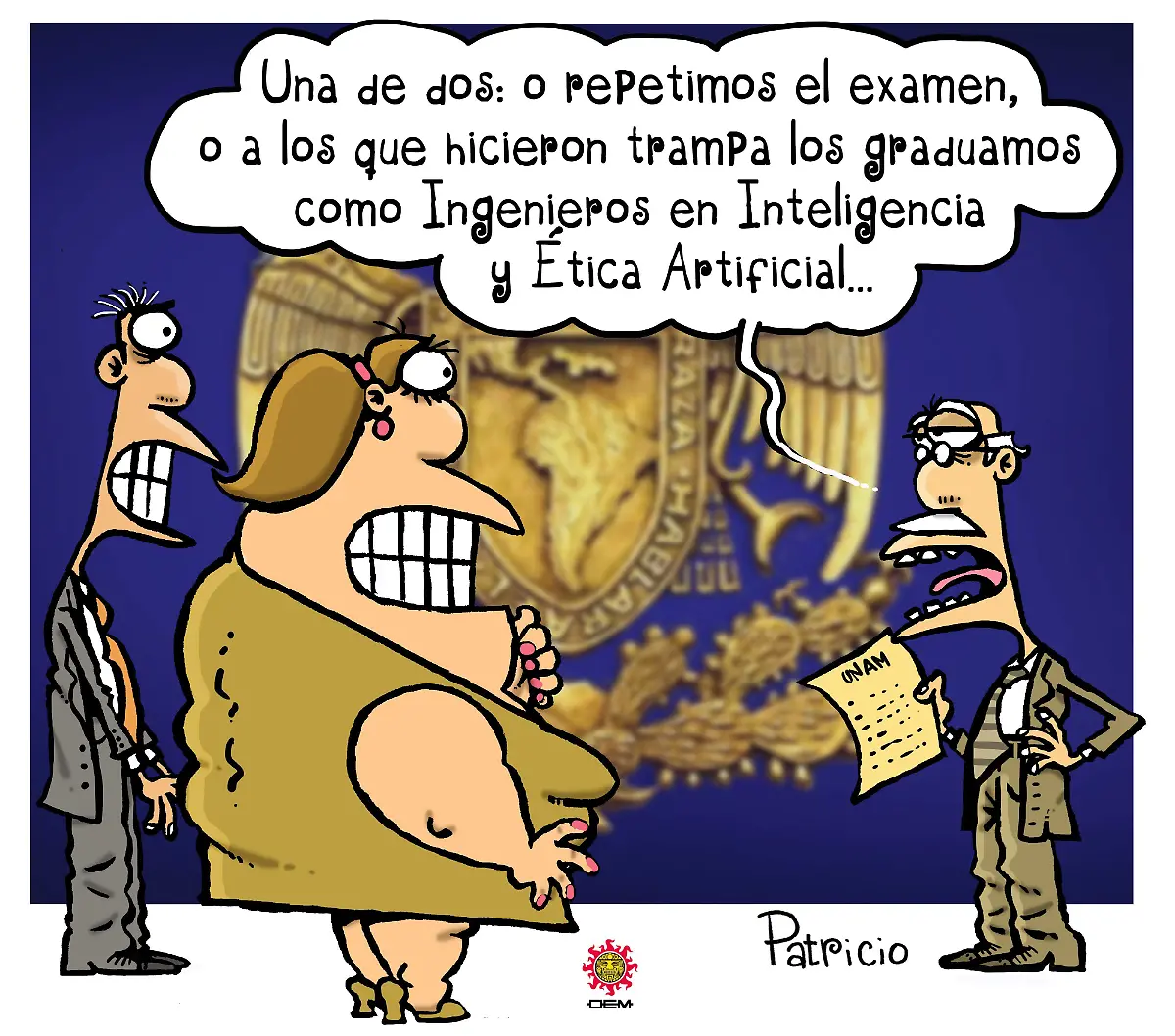 cartón OSVALDO