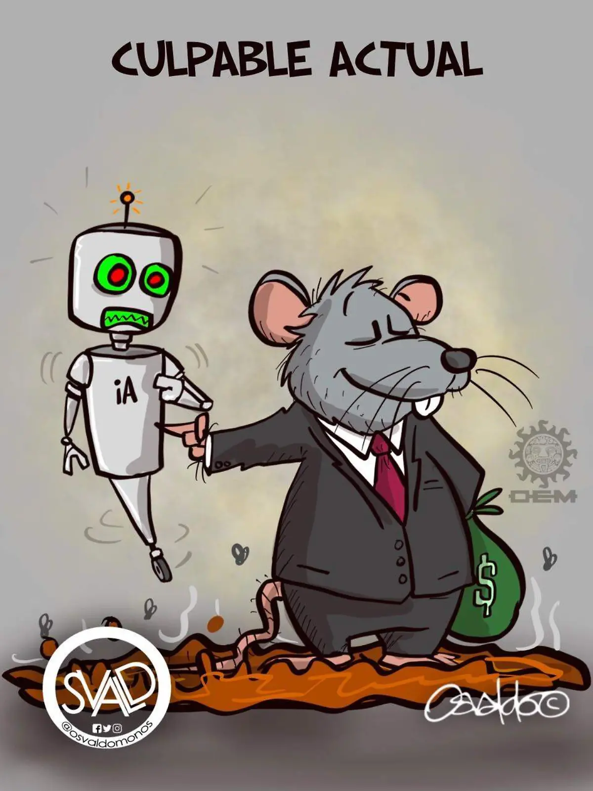 cartón OSVALDO