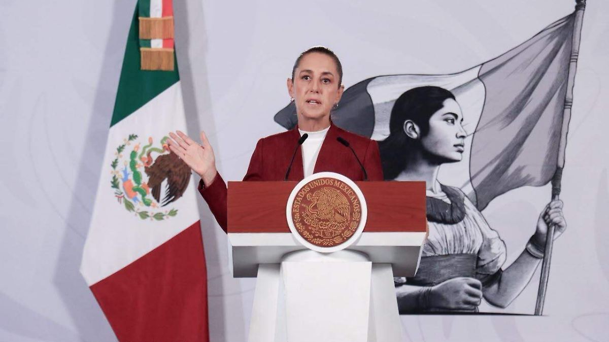 SHEINBAUM EXIGE A EU DEVOLVER BIENES NARCO