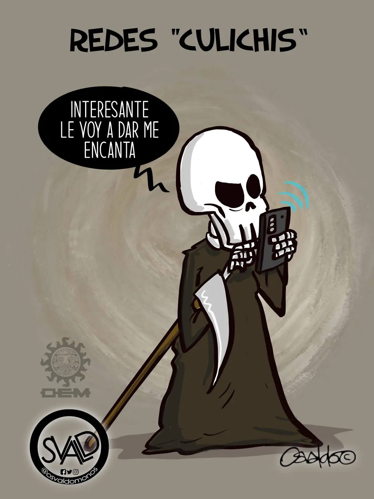 cartón OSVALDO