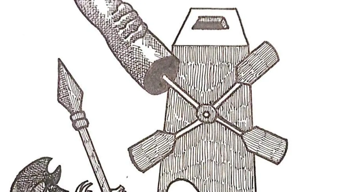 cartón RUBEN '' EL QUIJOTE Y LA MANCHE''