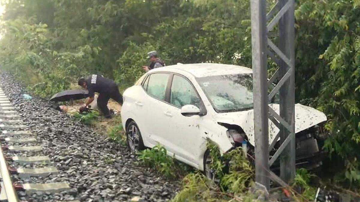 ¡IMPACTO EN EL TREN MAYA! JOVEN CHOCA CONTRA OBRA FEDERAL