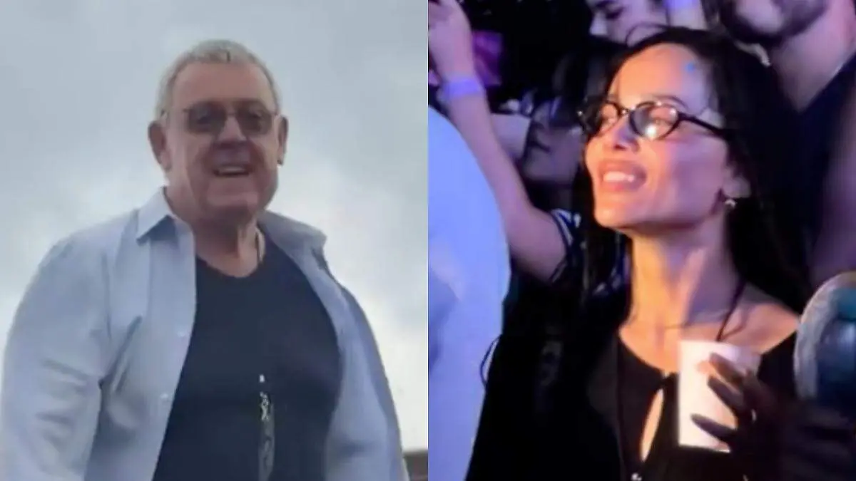 Zoe y el papá de Harry en CDMX