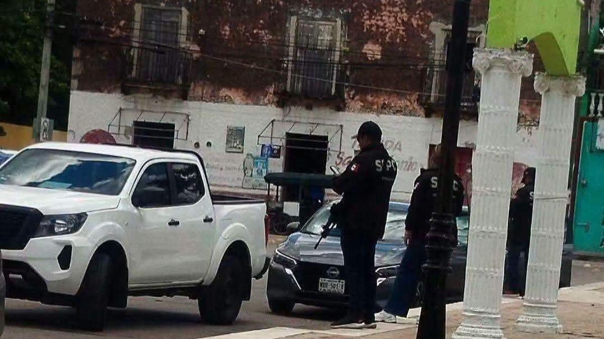 ALCALDE DE KINCHIL, IRVIN DE LA CRUZ, REGRESA A SU DESPACHO TRAS SER REGISTRADO COMO DETENIDO