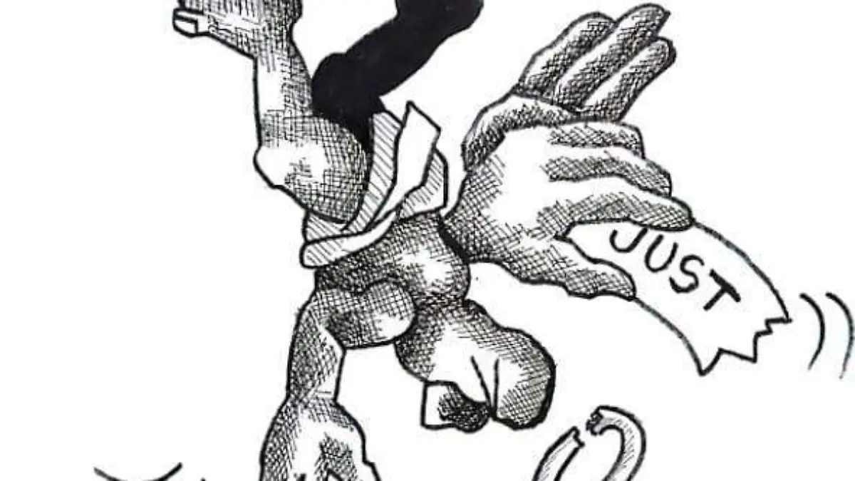 cartón RUBEN '' VOLANDO BAJO''