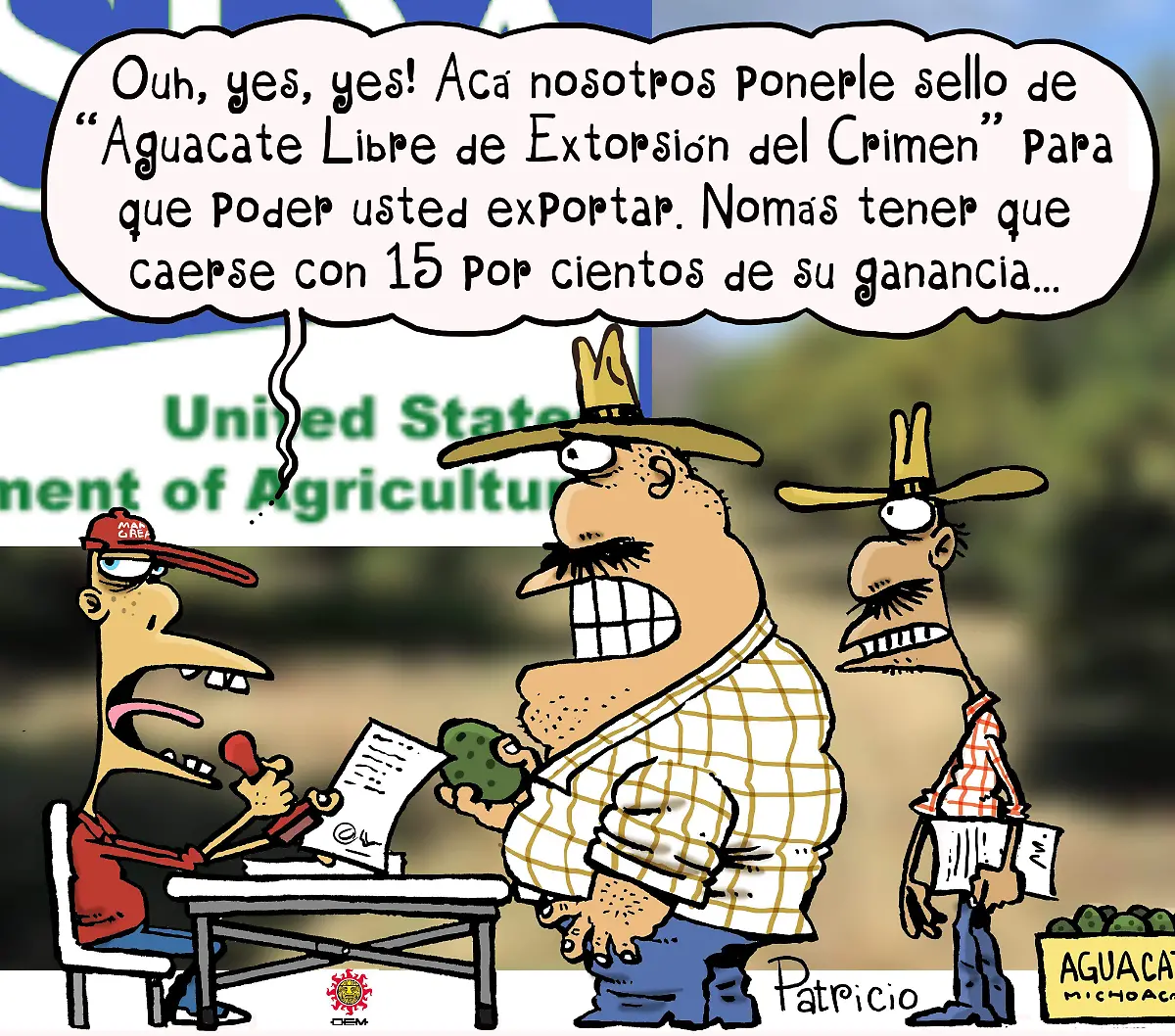 cartón PATRICIO