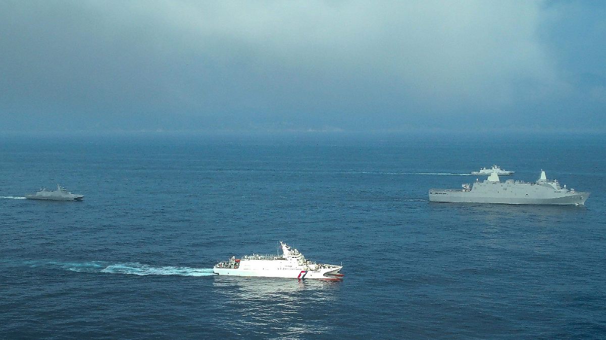 TAIWÁN RESPONDE A CHINA CON EJERCICIOS NAVALES