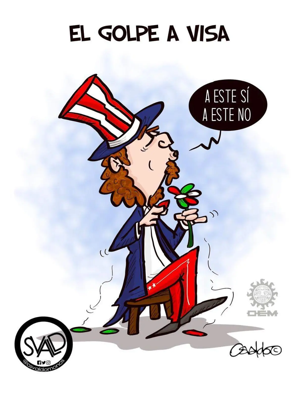 cartón OSVALDO