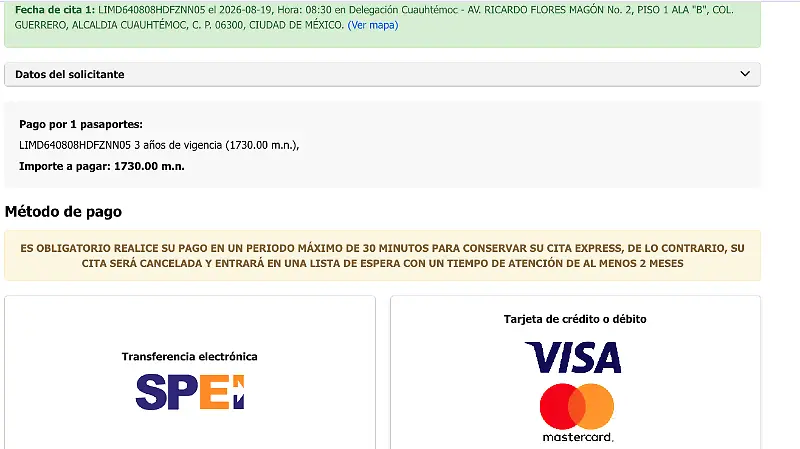 PÁGINA FALSA SRE 4