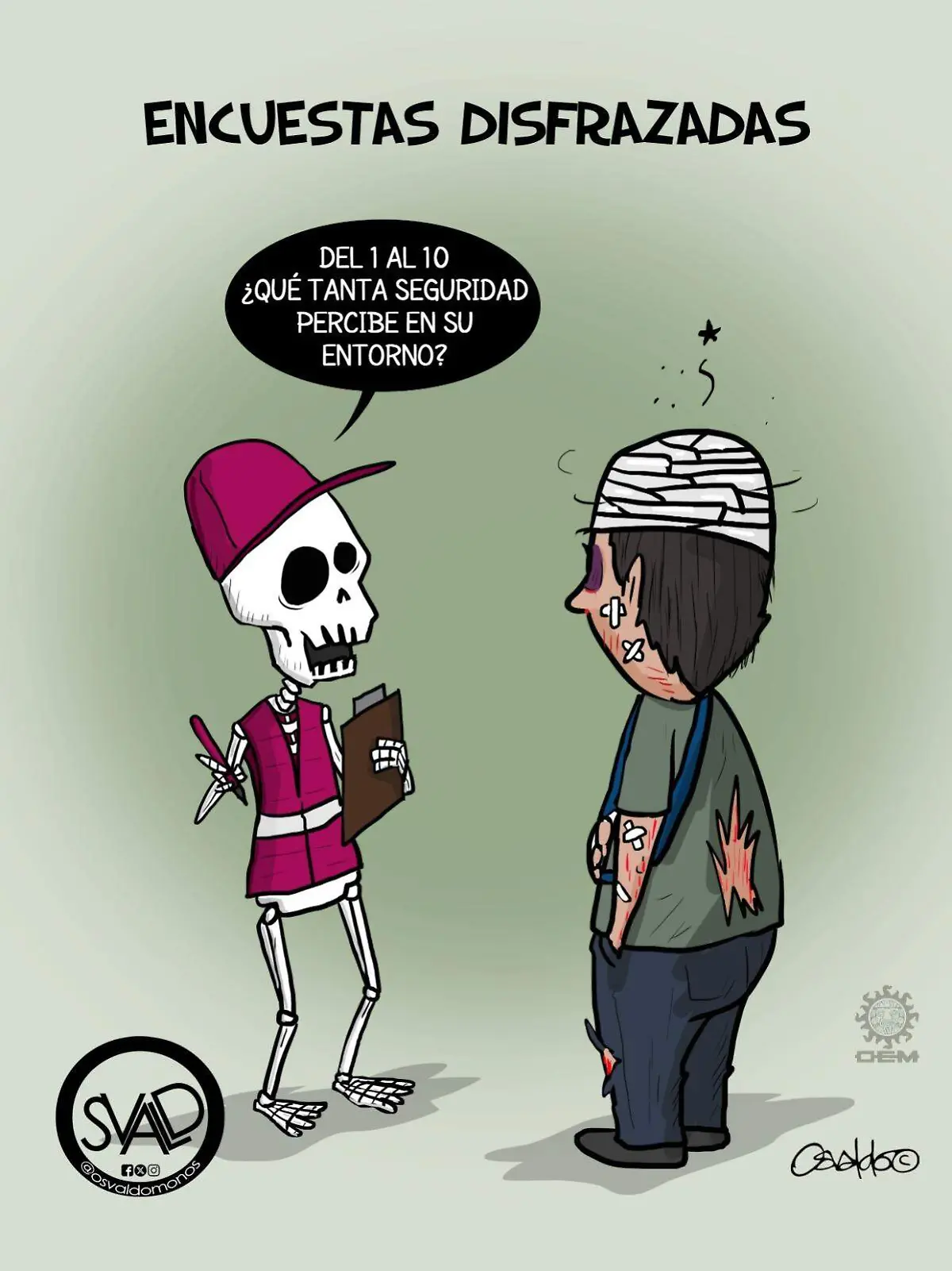 cartón OSVALDO