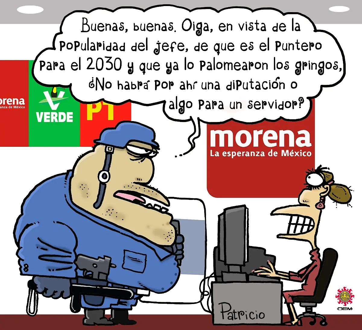 cartón PATRICIO