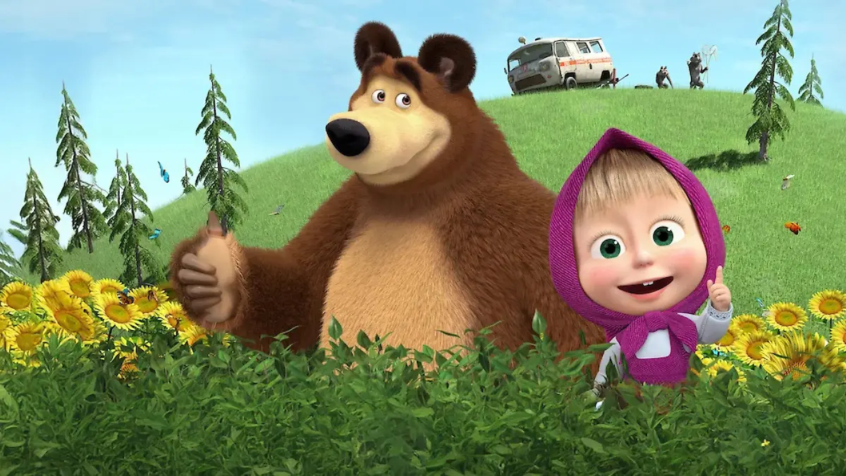Masha y el Oso-Rusia