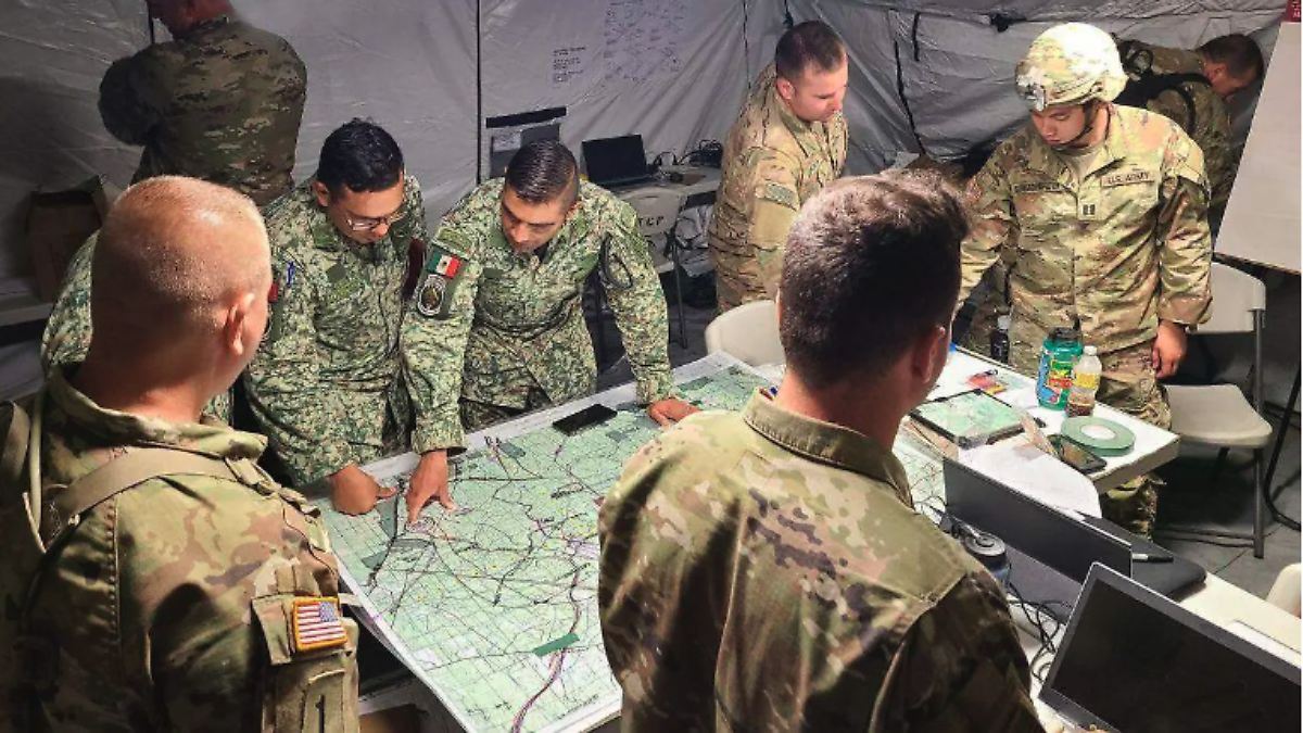 MILITARES DE EU, AL DOBLE EN MÉXICO