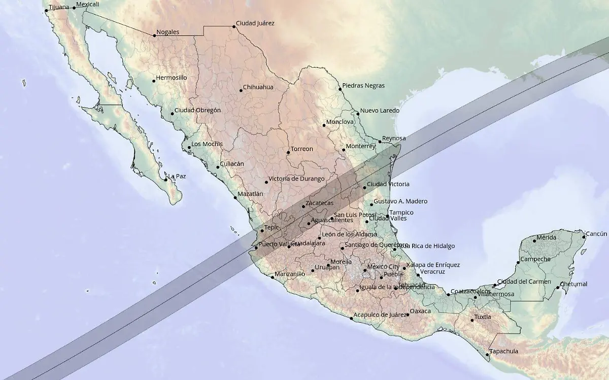 Eclipse solar total de 2052