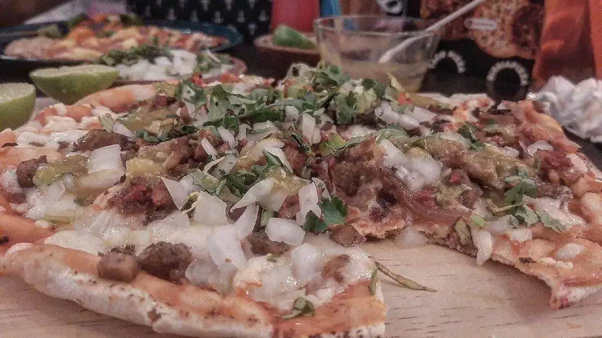 pizza vegana morelia comida