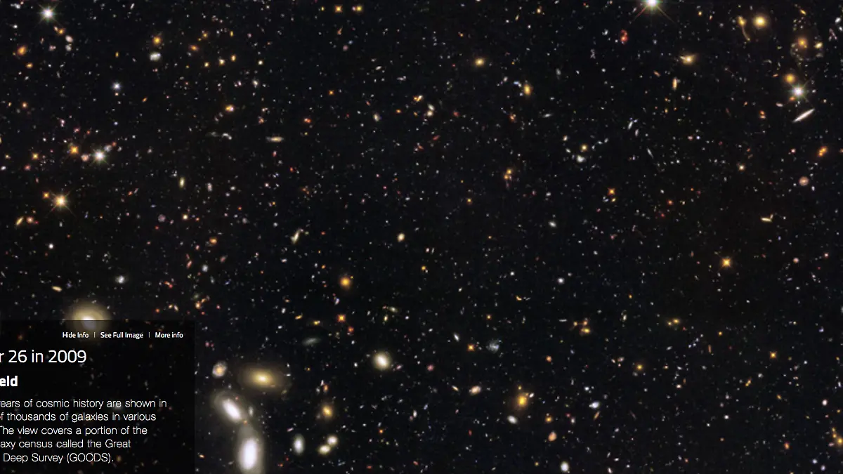 cosmos telescopio hubble